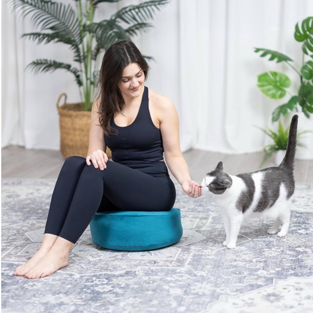 NWT Satori Roots Meditation Cushion for Mind, Body & Soul Tranquility / Yoga - Picture 6 of 10